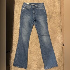 GAP 26/2S Women’s baby boot mid rise jeans